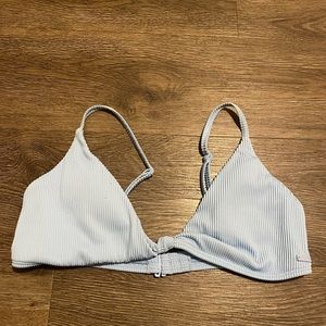 Roxy Ribbed Bikini Top Size L